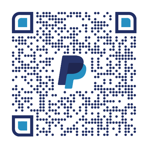 QR code for the NodeProbe Labs PayPal support page